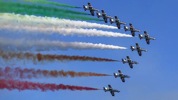 copertina del programma Aeronautica: Frecce Tricolori 66° Annive
