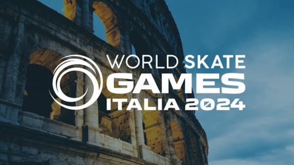copertina del programma World Skate Games. Hockey Pista Asuncion: Spagna-Italia