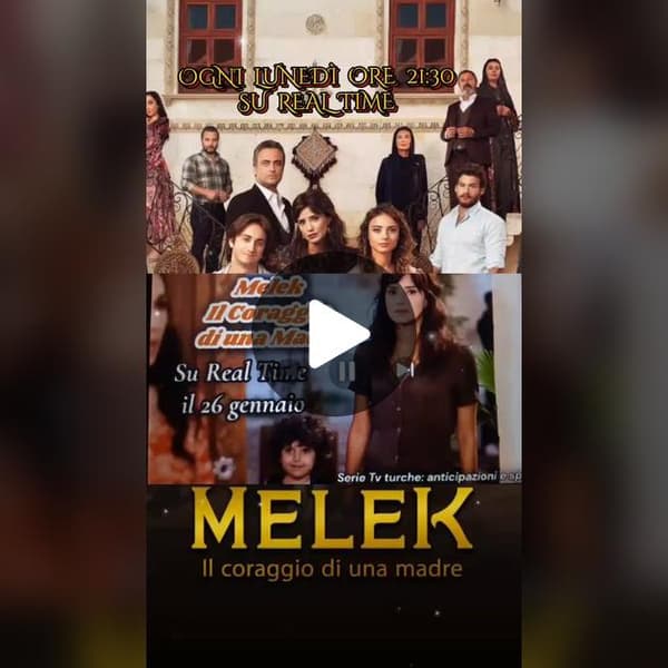 copertina del programma Melek - Il coraggio di una madre - I riassunti