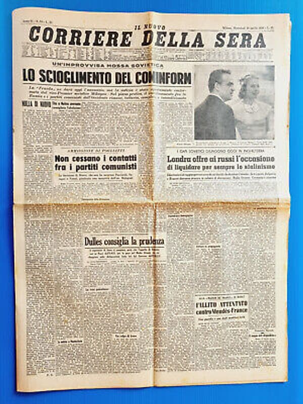copertina del programma 4 di sera news