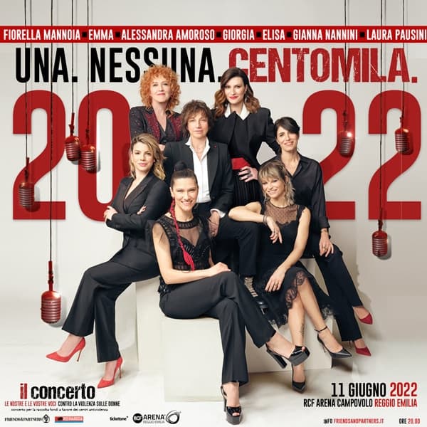 copertina del programma Concerto Mannoia - Una, Nessuna, Centomila