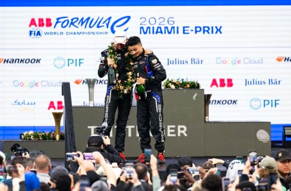 copertina Formula e 2026 podio