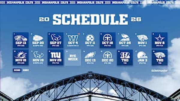 copertina Indianapolis colts - washington commanders 4.10.26