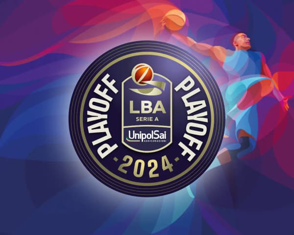 copertina LBA Playoff - Stag. 2025 - Trapani Shark - Germani Brescia