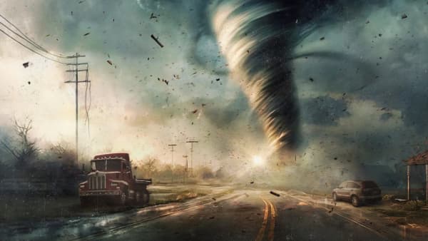copertina del programma L'occhio del ciclone - Tornado in Texas