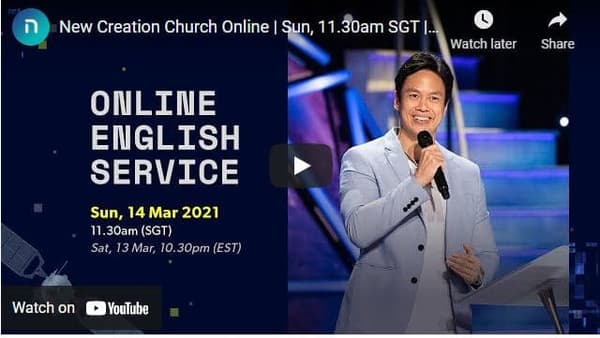 copertina New Creation Church with Joseph Prince