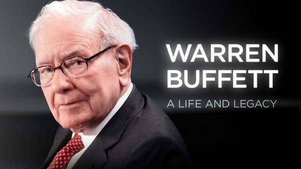 copertina del programma Warren Buffett: A Life and Legacy