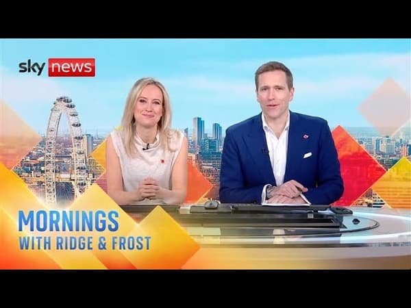 copertina Mornings with Ridge and Frost