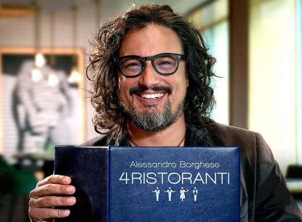 copertina Alessandro Borghese - 4 Ristoranti