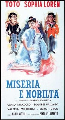 copertina Miseria E Nobiltà