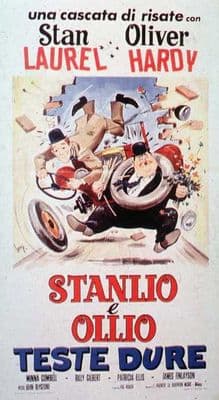 copertina Stanlio e Ollio - Teste dure (Venti anni dopo)