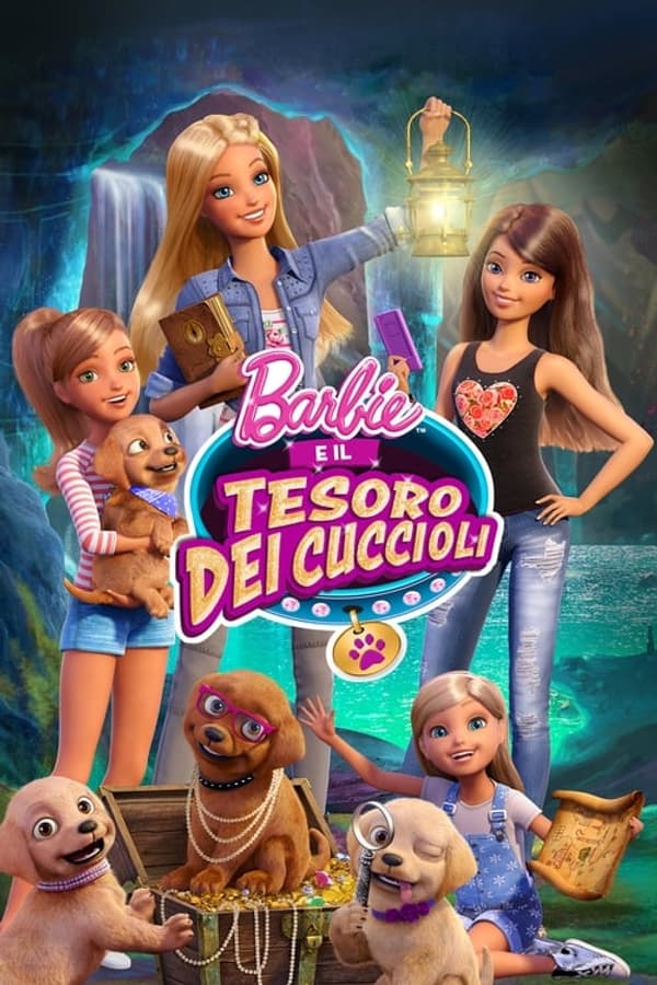 copertina Barbie e il tesoro dei cuccioli