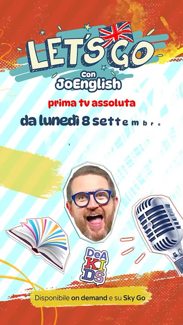 copertina Let's Go con Joenglish