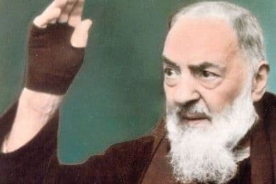 copertina del programma Gli anni felici di Padre Pio