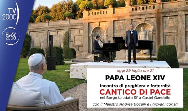 copertina del programma Incontro di Papa Leone XIV