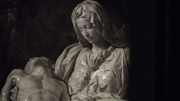 copertina del programma MICHELANGELO CHIAROSCURO ANIMA