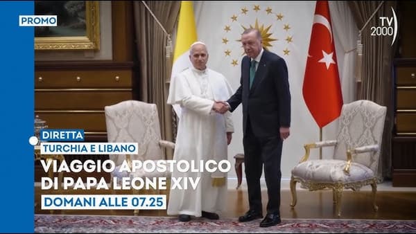 copertina del programma Viaggio Apostolico di Papa Leone XIV