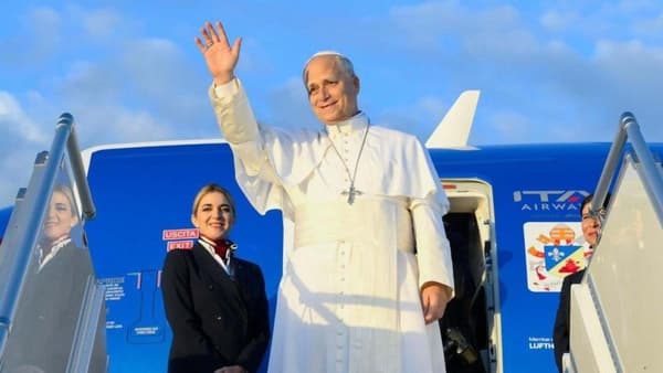 copertina del programma VIAGGIO SANTO PADRE IN FRANCIA