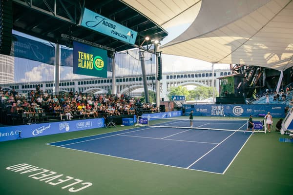copertina del programma LIVE WTA 250 Cleveland