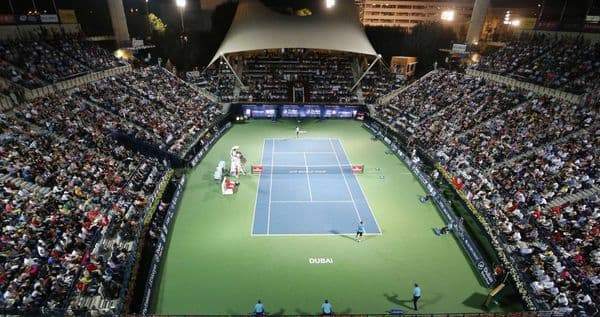 copertina del programma WTA 1000 Dubai 2026