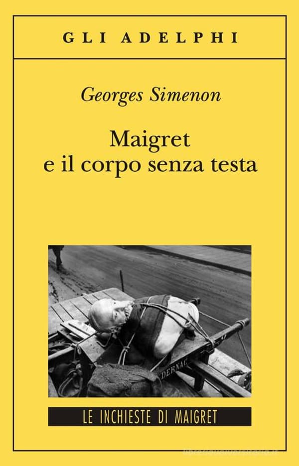 copertina del programma Maigret e il corpo senza testa