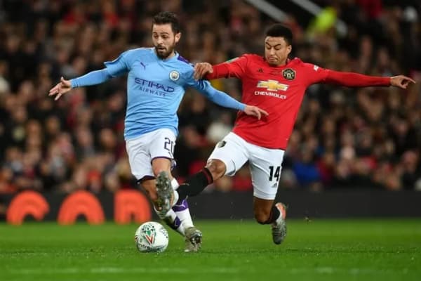 copertina del programma Manchester Utd-Manchester City