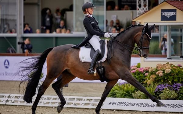 copertina del programma FEI Dressage European Championship 2023