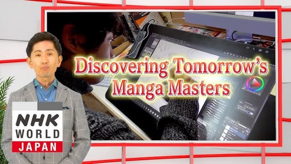copertina Tomorrow's Manga Masters