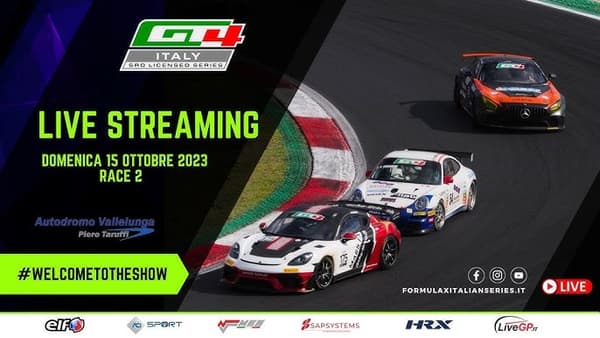 copertina del programma GT4 - Mugello - Gara 2