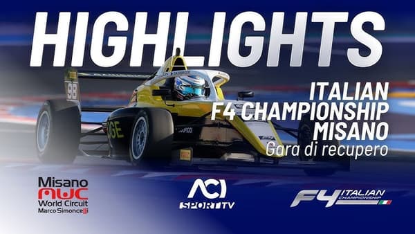 copertina Misano - F4 - Recovery Race Imola