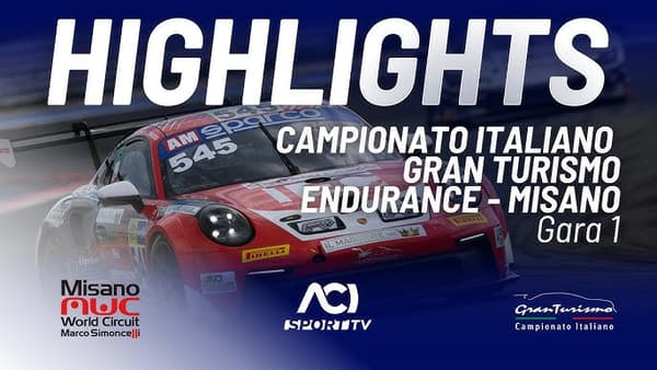 copertina del programma MISANO - GT ENDURANCE - Gara