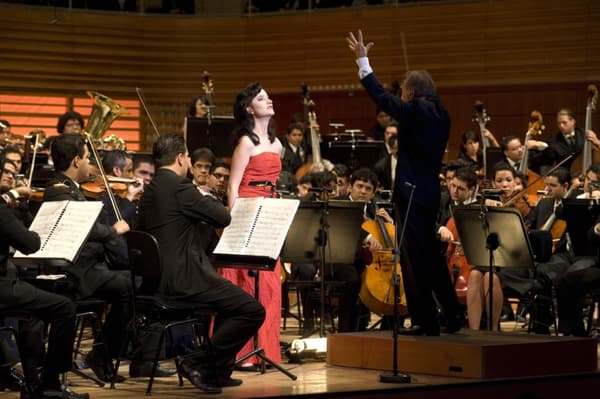 copertina del programma Anna Prohaska e Claudio Abbado