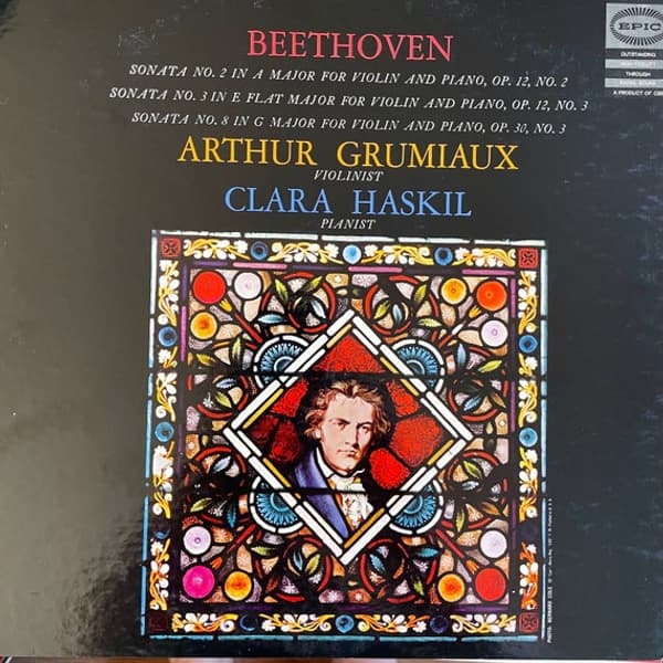 copertina del programma Beethoven - Sonata op.30 n.3