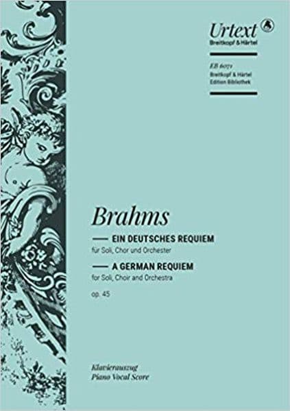 copertina Brahms - Requiem tedesco op.45