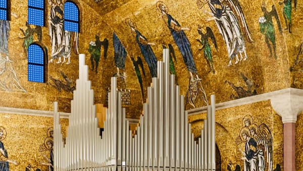 copertina del programma L'organo di San Marco