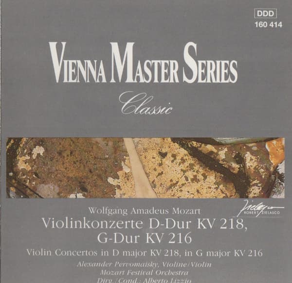 copertina Mozart - Concerto per violino KV218