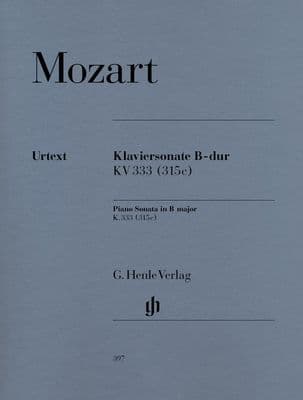 copertina Mozart - Sonata KV 333
