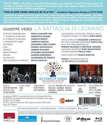 copertina del programma Verdi - La battaglia di Legnano