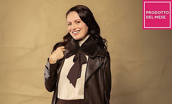 copertina del programma Scopri QVC! Speciale Neropale veste Nina Leonard