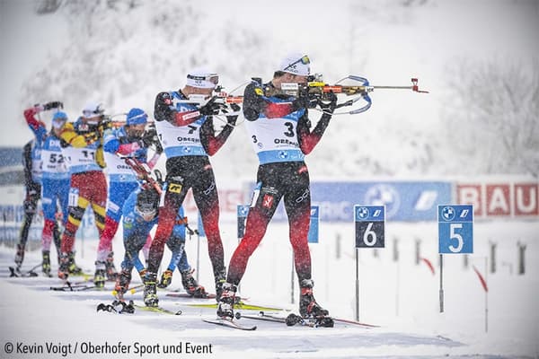 copertina Biathlon: Coppa del mondo 2024/2025 - Staffetta femminile 4x6km