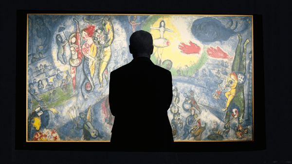 copertina del programma L'oligarca e il mercante d'arte