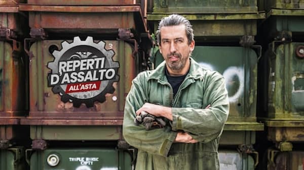 copertina Reperti d'assalto all'asta