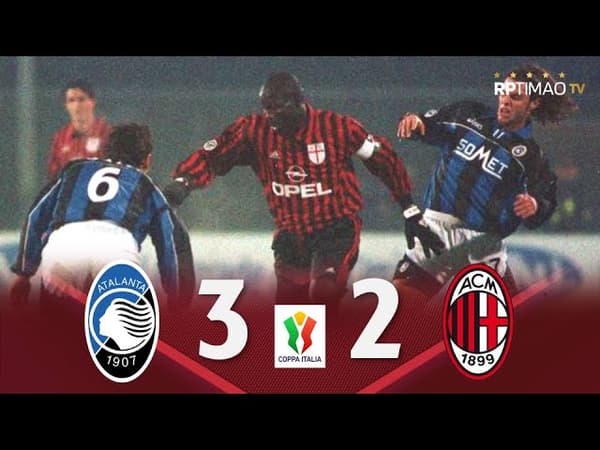 copertina del programma Atalanta v Milan 2005