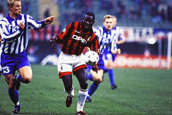 copertina del programma Milan v Goteborg-1996