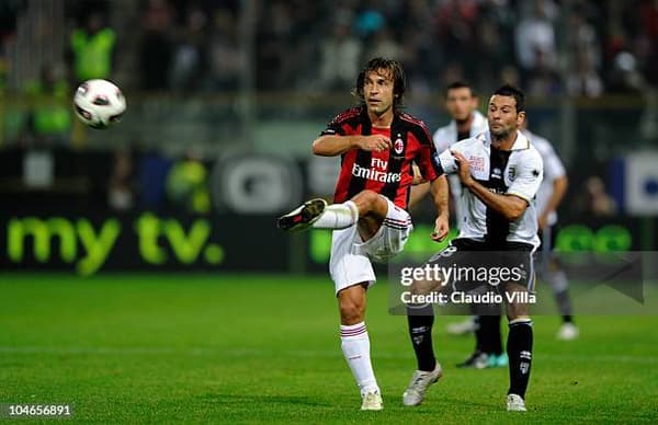 copertina del programma Parma v Milan-2010