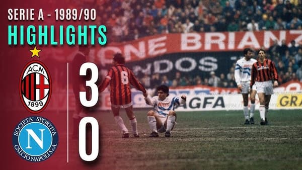 copertina Pisa vs Milan-1989/90