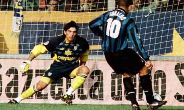 copertina del programma Inter-Parma 1996/97