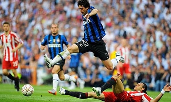 copertina Manchester City-Inter 2010