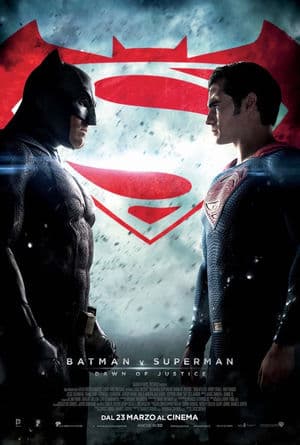copertina del programma Batman V Superman: Dawn of Justice
