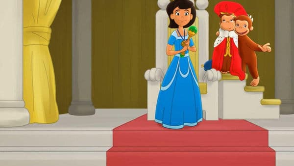 copertina Curioso come George: La scimmietta reale